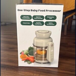 One-Step Baby Food Processor - Cream